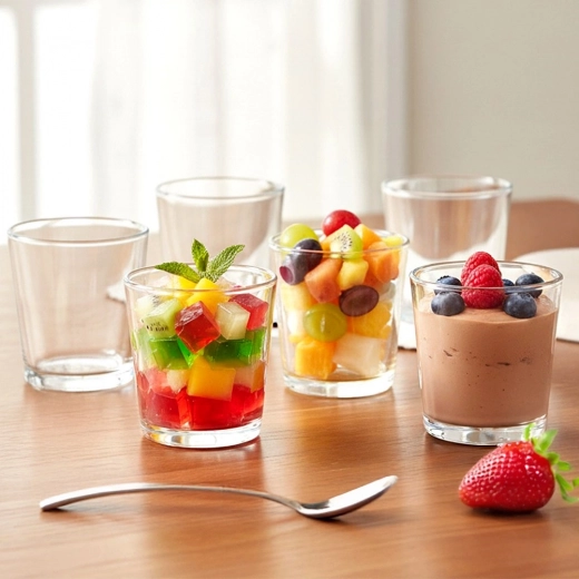 Štýlová prezentácia dezertov a snackov