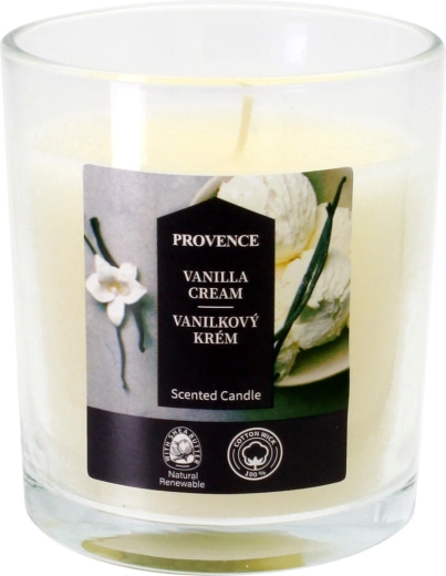Sviečka v skle Vanilkový krém 7 × 8 cm, 135 g