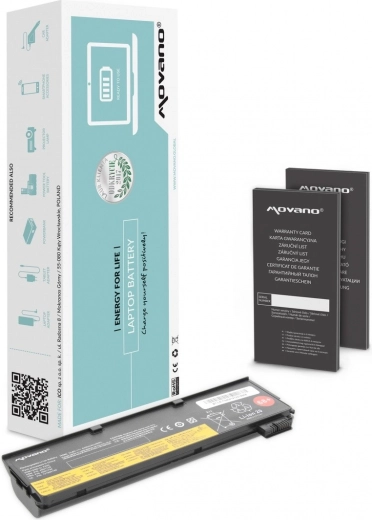 Movano batéria pre Lenovo ThinkPad T440, T450s a X240 4400 mAh (48 Wh)