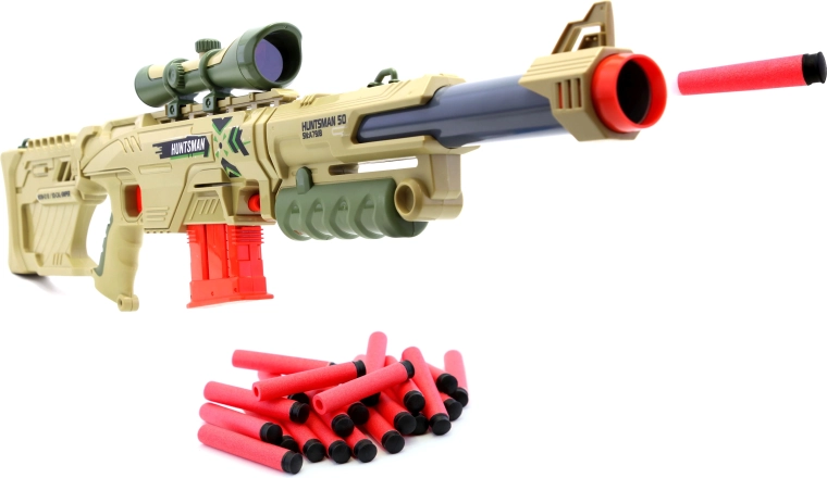Puška na penové náboje Huntsman Sniper Blaster 92 cm