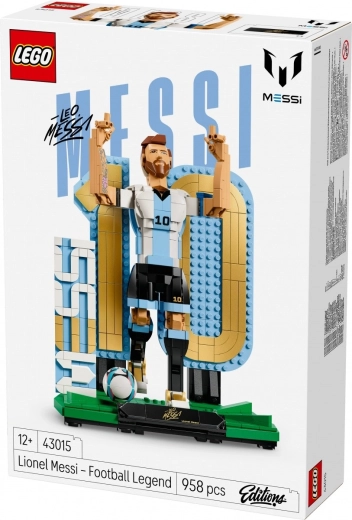 Zberateľské detaily: MESSI, číslo 10 a lopta