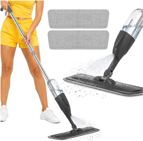 Zortiva mop so sprejom 300 ml s 3× návlekom z mikrovlákna - 1 kus
