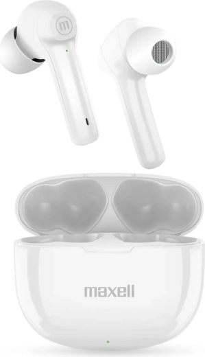 Maxell BT Dynamic+ bezdrôtové TWS slúchadlá biele