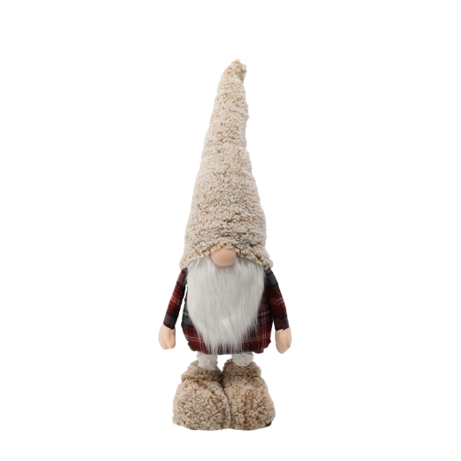 Typický gnome vzhľad pre vianočnú atmosféru