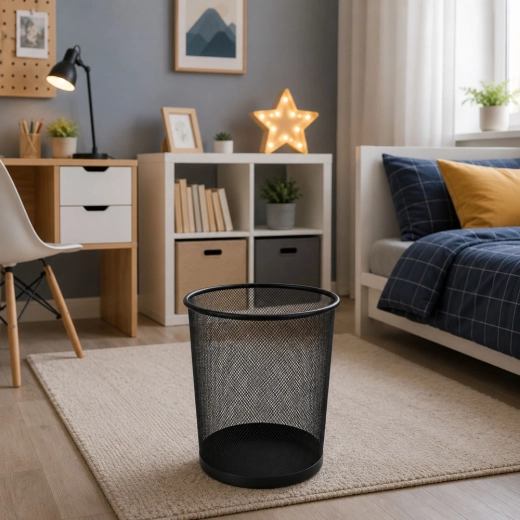 Elegantný čierny dizajn a okrúhly tvar