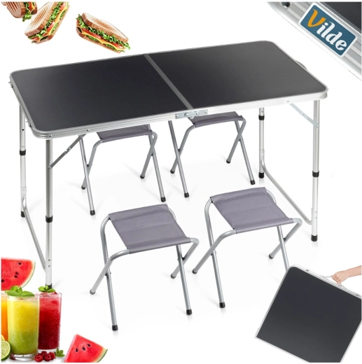Kompletná kempingová súprava pre 4 osoby