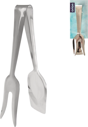 Servírovacie kliešte nerezové 21 cm