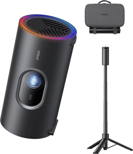 JMGO PicoPlay+ (2. generácia) LED Full HD projektor – balenie s powerbankou a statívom
