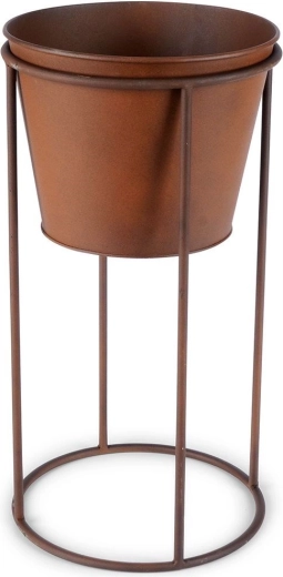 Odolné kovové prevedenie v hrdzavom vyhotovení