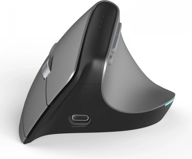 Ergonomická vertikálna myš multi-device EWM-700 grafitová