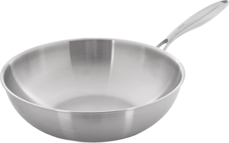 Hlboký tvar woku na jednoduché restovanie
