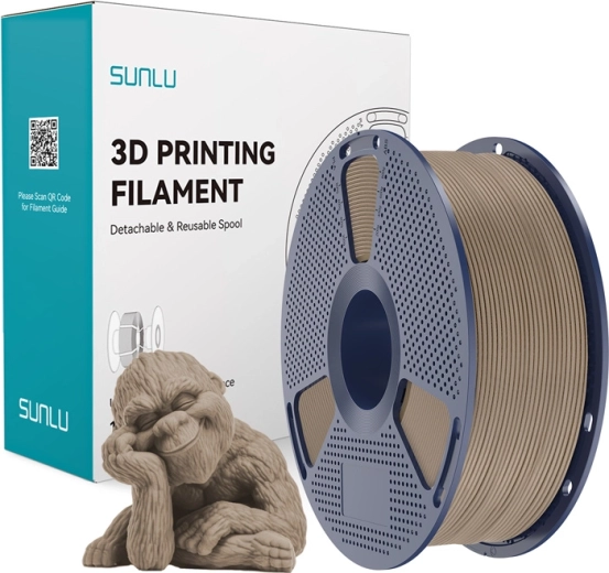 Sunlu Wood filament pre 3D tlač (efekt dreva)