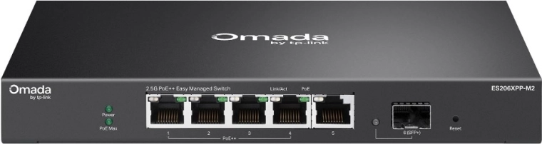 Omada Easy Managed switch s 5 portami 2,5G, PoE++ a SFP+ 10G