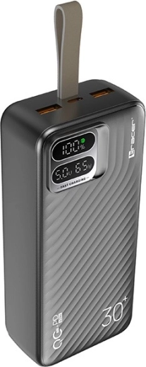 Powerbanka tracer blaze 30000 mah 65 w, čierna