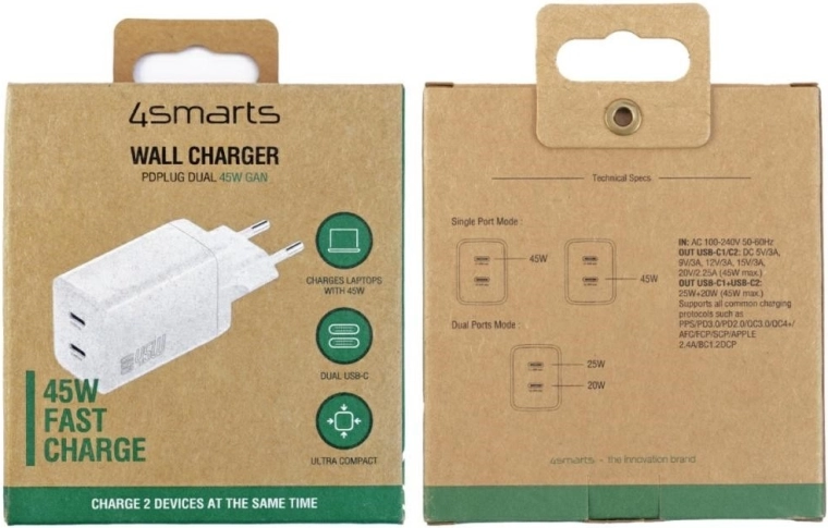 Rýchle a bezpečné nabíjanie pre väčšinu zariadení