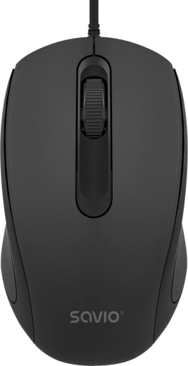 drôtová optická myš Savio 1200 DPI s USB pripojením