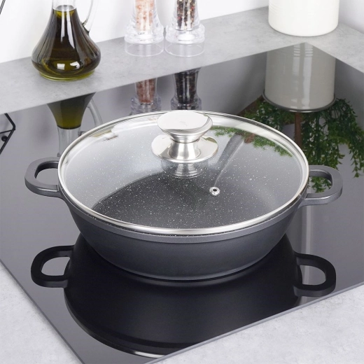 Sklenená pokrievka s ventilom pre perfektnú kontrolu