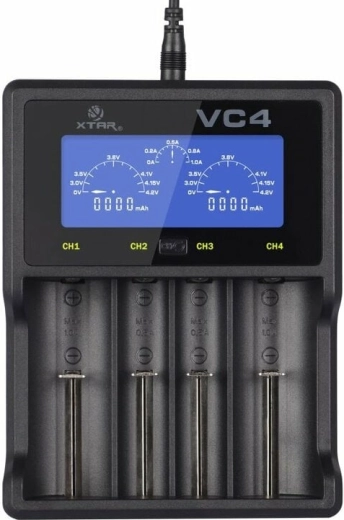 XTAR VC4 štvorkanálová inteligentná USB nabíjačka