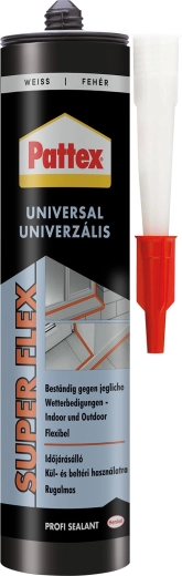 Pattex univerzálny biely silikónový tmel do interiéru a exteriéru 280 ml