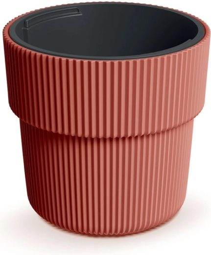Kvetináč s vložkou 30 cm medený MILLY