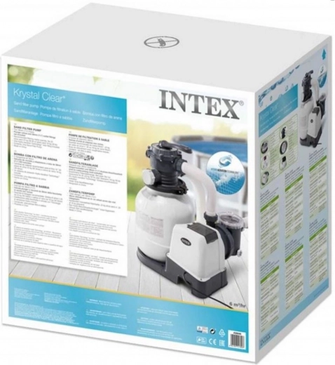 Piesková filtrácia INTEX Krystal Clear 7,9 m³/h