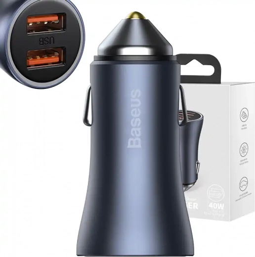 Baseus nabíjačka do auta 40W s dvoma USB portami