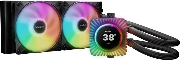 be quiet! Light Loop IO LCD 240 mm čierne vodné chladenie procesora