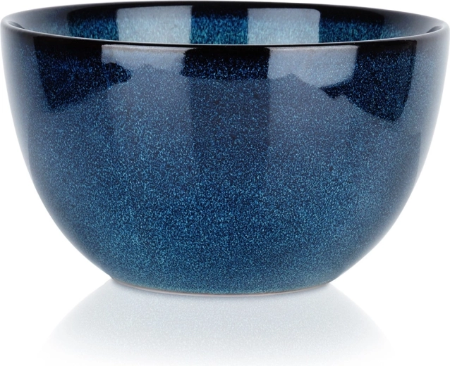 Keramická miska 14 cm, 700 ml – modrá glazúra