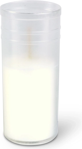 Biela sviečková vložka do lampáša 12 × Ø4,8 cm