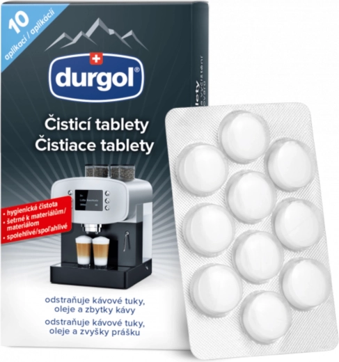 Durgol čistiace tablety pre všetky kávovary 10 ks