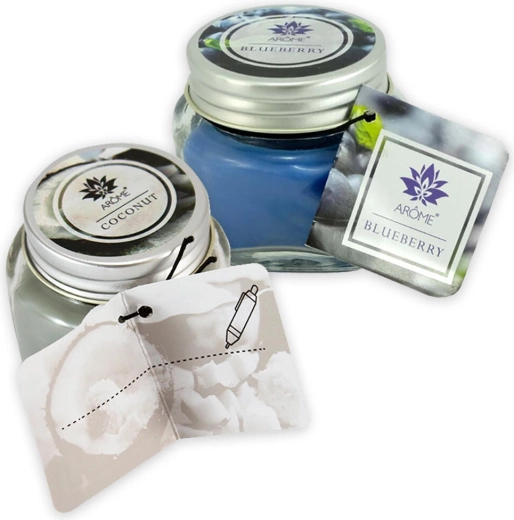 Štýlová sklenená dóza s viečkom