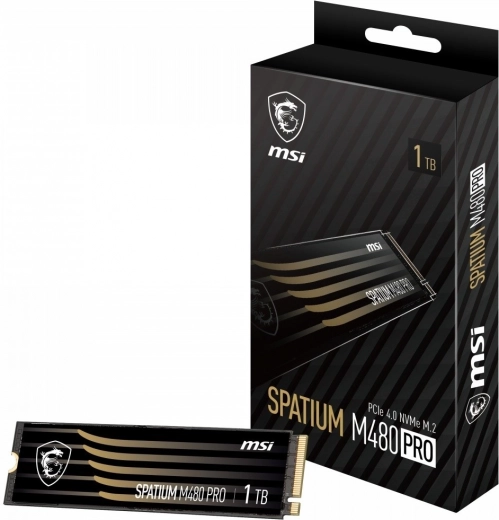 Vysokorýchlostný SSD disk MSI SPATIUM M480 PRO 1TB