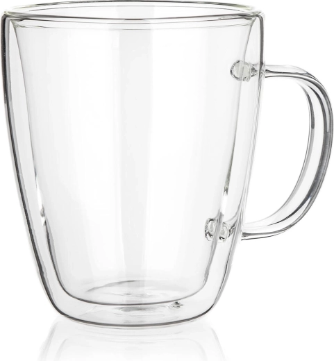 Sklenený dvojstenný hrnček Doblo 300 ml