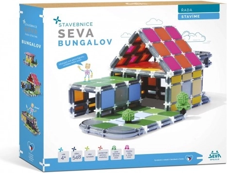 Stavebnica SEVA Stavíme Bungalov