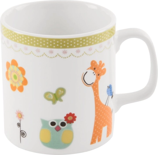 Detský porcelánový hrnček žirafa 225 ml