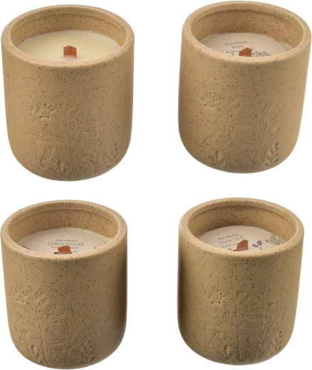 Keramická vonná sviečka 225 g (4 varianty)
