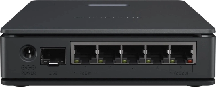 Router MIKROTIK hAP ax S Wi‑Fi 6 so SFP 2,5G a 5× gigabit