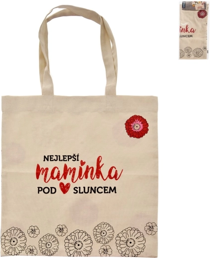 Bavlnená nákupná taška „NAJLEPŠIA MAMIČKA“