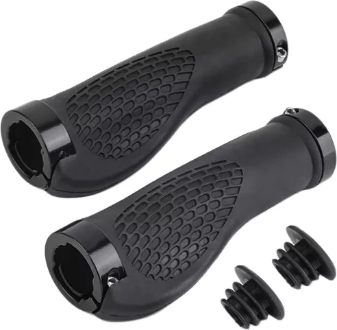 Ergonomické gripy na bicykel TRIZAND – pásik so zaistením, 2 ks