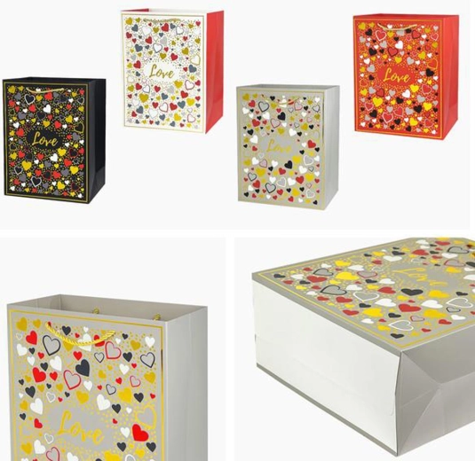 Darčeková taška 32 × 26 × 12 cm – mix motívov