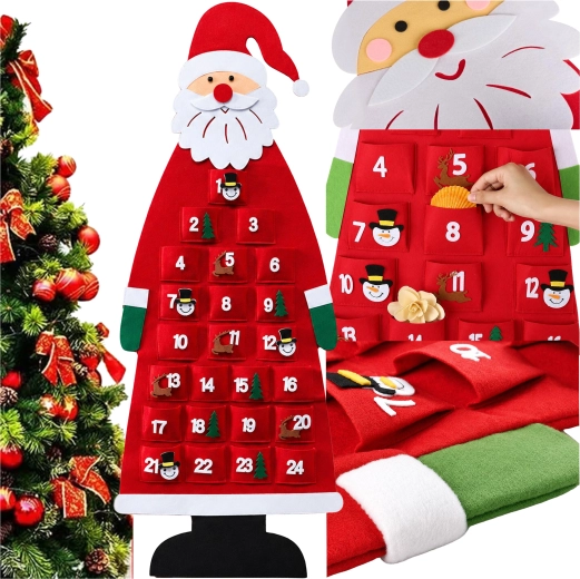 24 vreciek na adventné odpočítavanie