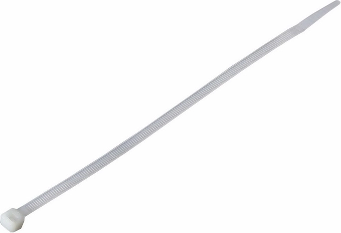 Solight nylonové viazacie pásky 2,5 × 200 mm prírodné, 100 ks