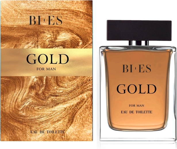 Pánska toaletná voda BI-ES Gold 90 ml