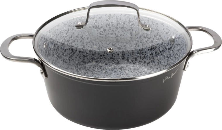 Lamart granitový kastról s pokrievkou 24 cm
