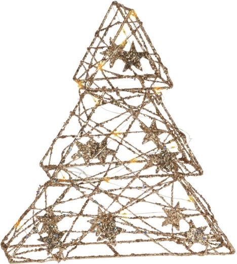 Teplé svetlo 14 LED pre útulnú atmosféru