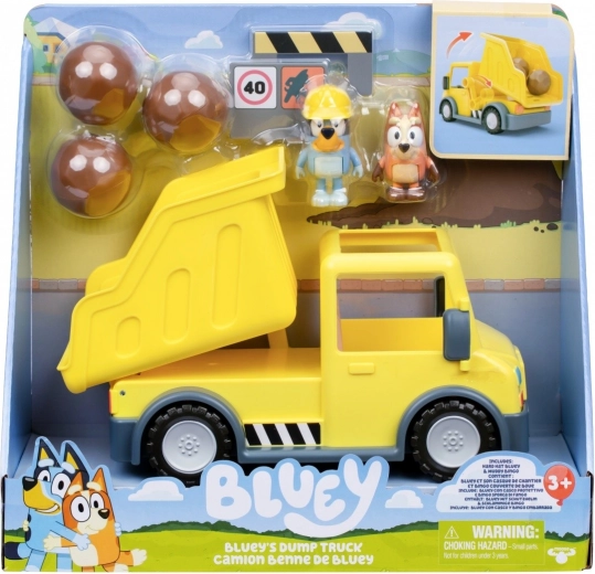 Bluey Set Sklápačky s 2 Figúrkami