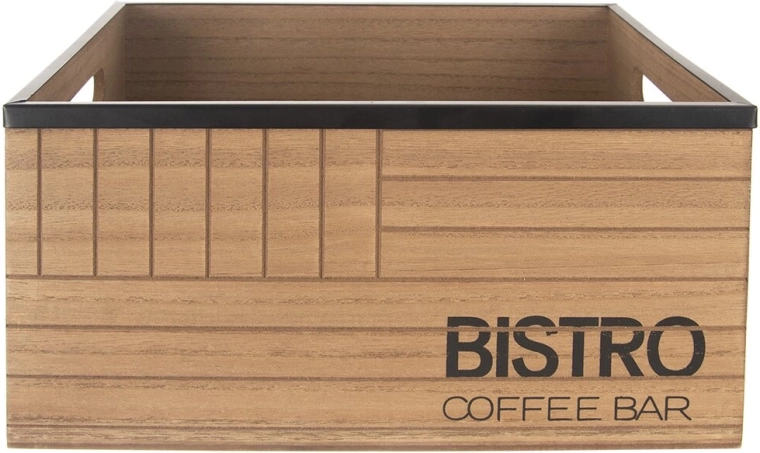 Dekoratívny štýl „Bistro“ s nápisom