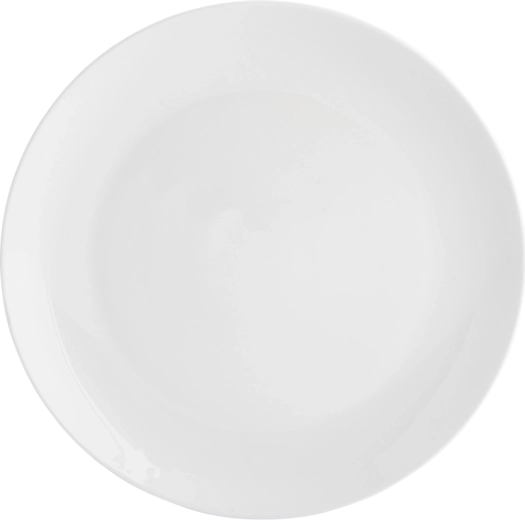 Plytký tanier Bella 26 cm z krémového porcelánu