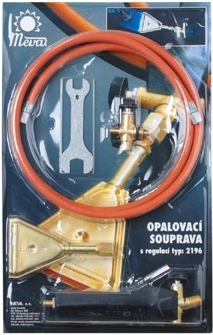 Opalovacia súprava s plochým horákom na propán-bután