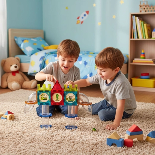 Kreatívna zábava pre malých staviteľov